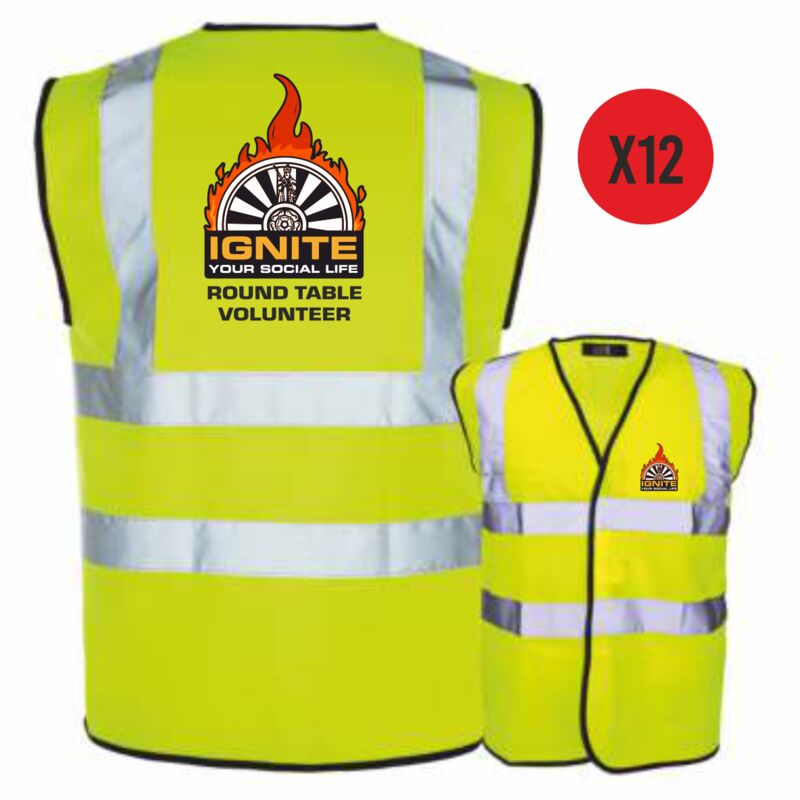 Pack of 12 Ignite Hi Vis Safety Vest Thumbnail